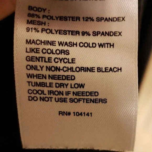 Reebok Womens Long Sleeve Active Wear Top XS - Picture 6 of 6